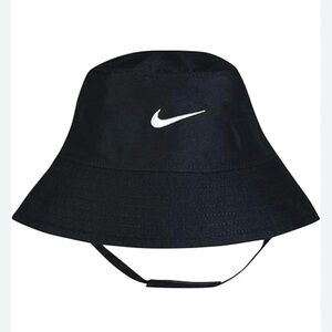 Nike Infant Summer Bucket Hat Black 12–24 Months – Baby Sun Hat 100% Polyester